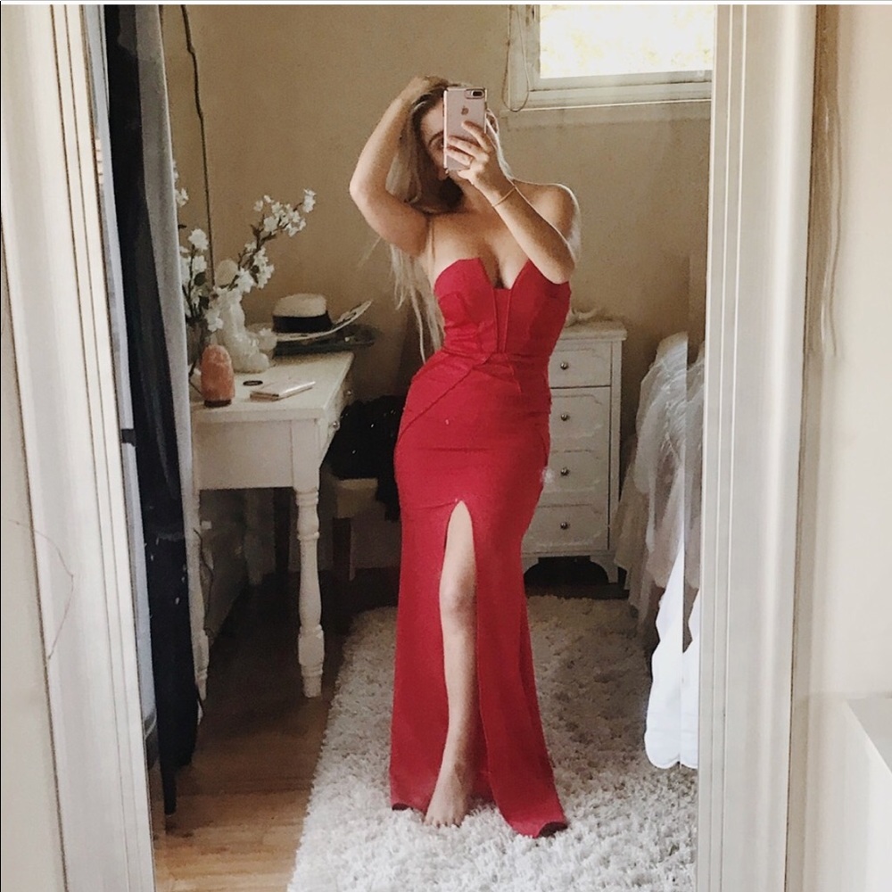Red Gown
